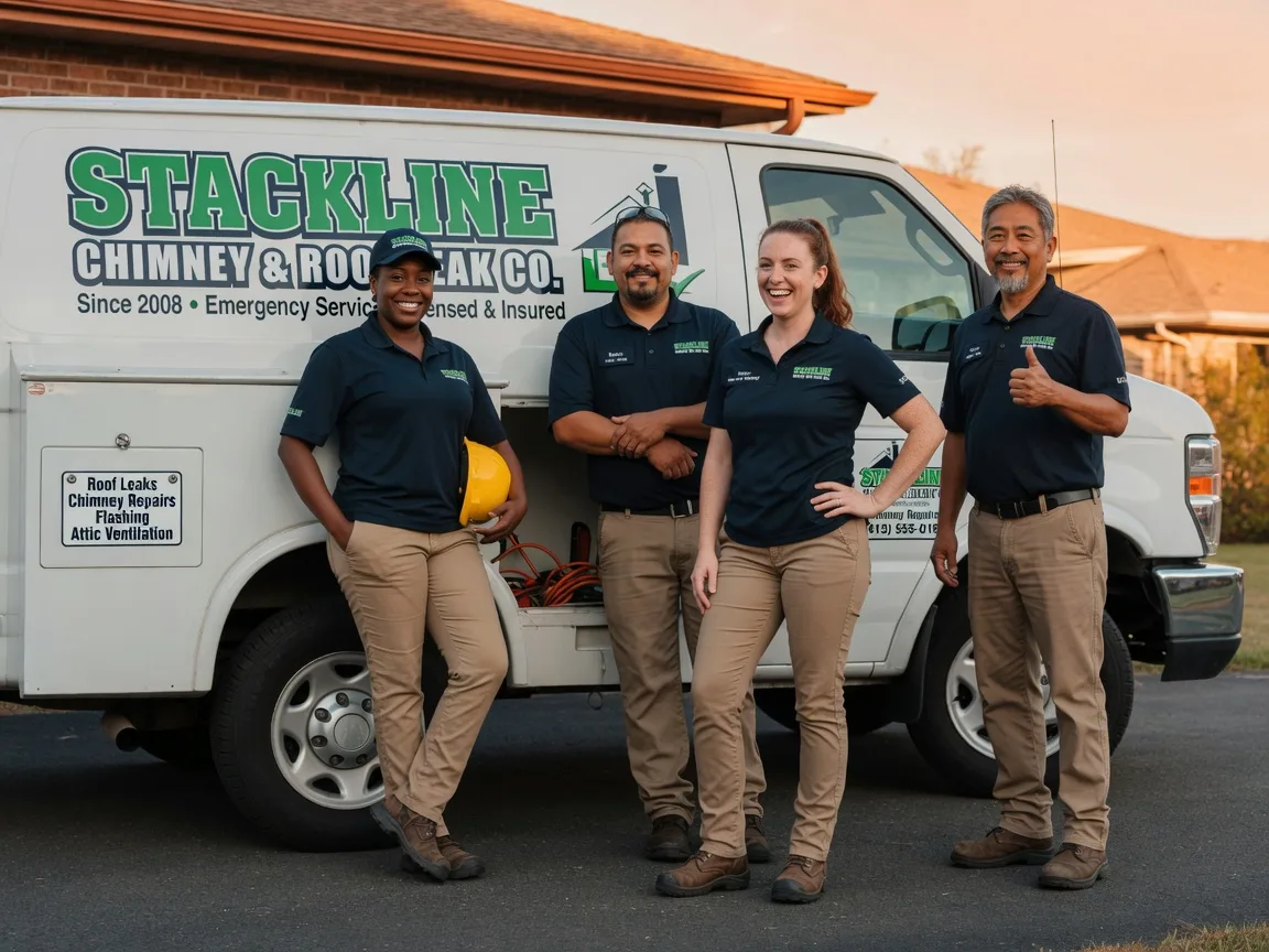 Chimney flashing repair company in Mclean, NY